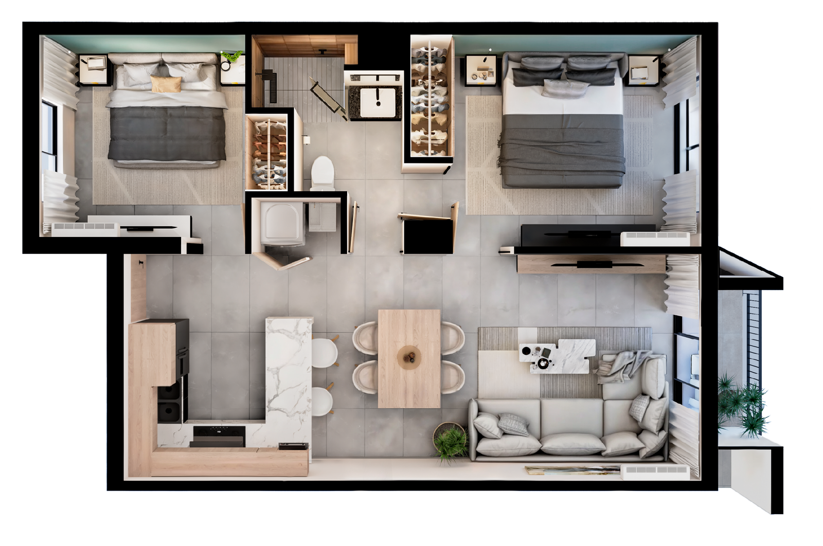 Departamento tipo 3
