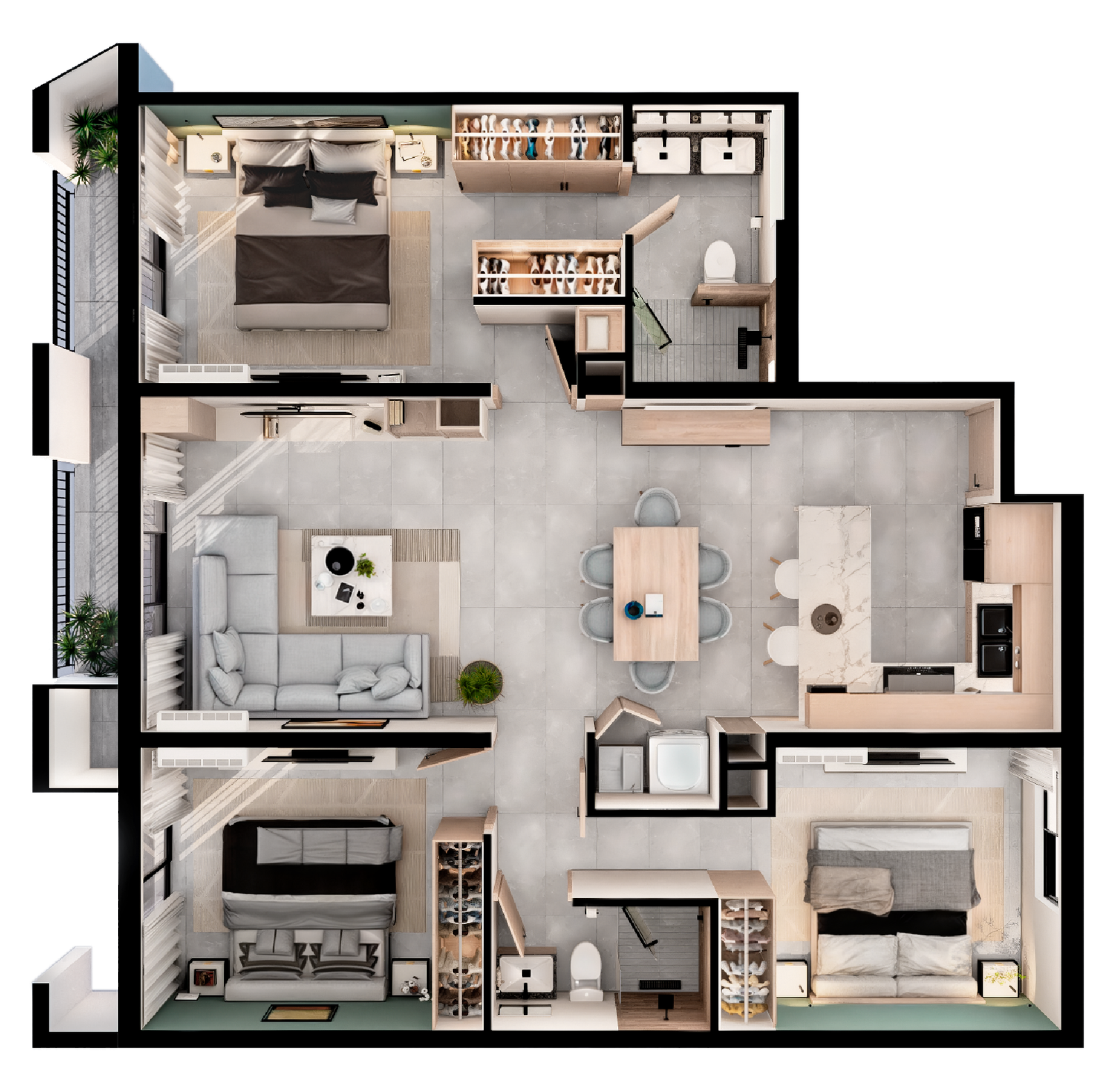 Departamento tipo 1
